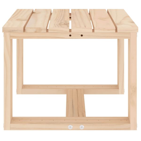 vidaXL Garten-Beistelltisch 40x38x28,5 cm Massivholz Kiefer