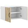 vidaXL K&uuml;chenwandschr&auml;nke mit T&uuml;r 2 pcs Sonoma-Eiche 60 x 31 x 40 cm