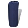 vidaXL Schlafmatte Selbstaufblasend 190x130x5 cm Blau (Doppel)