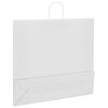 vidaXL Papiertragetaschen 250 Stk. mit Henkeln Wei&szlig; 54x15x49 cm