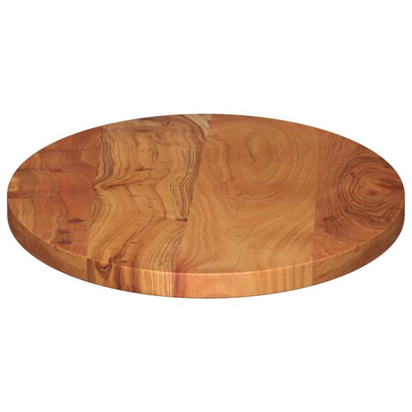 vidaXL Tischplatte 100x40x3,8 cm Oval Massivholz Akazie