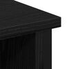 vidaXL TV-Schrankset Schwarz Eichen-Optik 100 x 35 x 45 cm