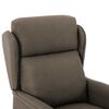 vidaXL Massagesessel mit Kissen Taupe 93,5 x 67,5 x 101,5 cm Stoff