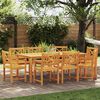 vidaXL Gartenstuhl 8 pcs 56 x 56 x 90 cm Massivholz Akazie