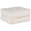 vidaXL Modulares Sofaelement Creme 70x70x36 cm Stoff