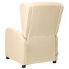 vidaXL Massagesessel Creme Stoff