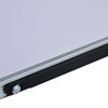 vidaXL Klappbarer Campingtisch Wei&szlig; Aluminium 60 x 40 cm
