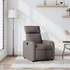 vidaXL Relaxsessel Taupe Stoff