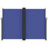 vidaXL Seitenmarkise Ausziehbar Blau 180x1200 cm