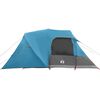 vidaXL Kuppelzelt mit Dach mit Speicher Blau 455 x 252 x 178 cm