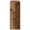 vidaXL LED-Sideboard Altholz 142,5 x 37 x 100 cm Holzwerkstoff