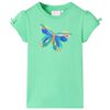 Kinder-T-Shirt Hellgr&uuml;n 116