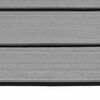 vidaXL Bootsmatte Gestreift Hellgrau mit Schwarz 240 x 60 x 0,5 cm EVA