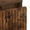 vidaXL Nachttisch R&auml;uchereiche 63,5 x 36 x 61 cm Holzwerkstoff