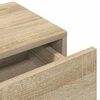 vidaXL Wandregal mit Schubladen Sonoma-Eiche 60x26,5x15 cm