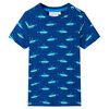 Kinder-T-Shirt Dunkelblau 140