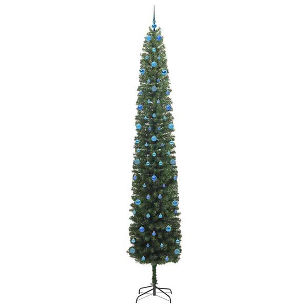 vidaXL Künstlicher Weihnachtsbaum mit 300 LEDs mit Ständer Grün 300 cm
