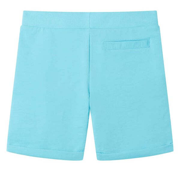 Kindershorts mit Kordelzug Aquablau 140