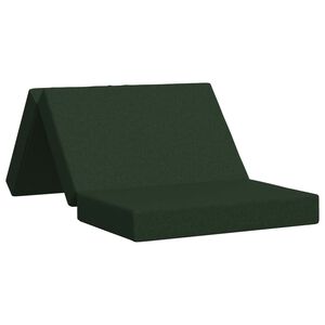 vidaXL Klappsofa Bett 80 x 67 x 45 cm Dunkelgr&uuml;n