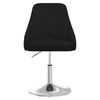 vidaXL Barhocker Schwarz Stoff