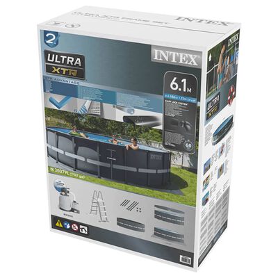 Intex Ultra XTR Frame Swimmingpool-Set Rund 610x122 cm