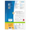 HERMA Adressetiketten Permanent Haftend A4 99,1x67,7 mm 100 Bl&auml;tter