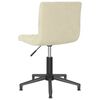 vidaXL Esszimmerst&uuml;hle 2 Stk. Drehbar Creme Samt