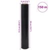 vidaXL Stretchfolie 2 Stk. Schwarz 20 &mu;m 50 cm x 150 m
