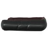 vidaXL Hundebett Schwarz/Braun 105x80x25 cm Kunstleder