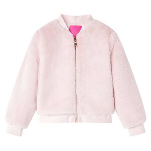 Kinderjacke Kunstpelz Zartrosa 92