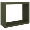 vidaXL Brennholzregal Gr&uuml;n 100x40x80 cm Stahl