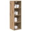 vidaXL H&auml;ngeschrank Artisan-Eiche 30 x 29,5 x 100 cm Holzwerkstoff