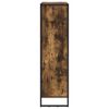 vidaXL B&uuml;cherregal 2 pcs Raucharbe 99,5 x 30 x 108 cm Holzwerkstoff