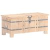 vidaXL Truhe 90x40x40 cm Massivholz Akazie