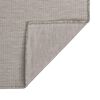 vidaXL Outdoor-Teppich Flachgewebe 80x250 cm Hellgrau
