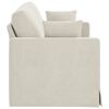 vidaXL Sofa Creme 158 x 78 x 80 cm Samt