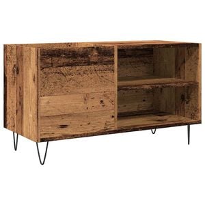 vidaXL Plattenschrank Altholz-Optik 84,5x38x48 cm Holzwerkstoff