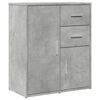 vidaXL Sideboards 2 Stk. Betongrau 60x31x70 cm Holzwerkstoff