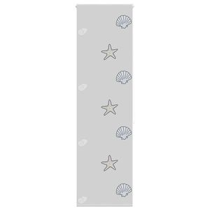 vidaXL Duschrollo 60x240 cm Stoffbreite 56 cm