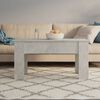 vidaXL Couchtisch Betongrau 101x49x52 cm Holzwerkstoff