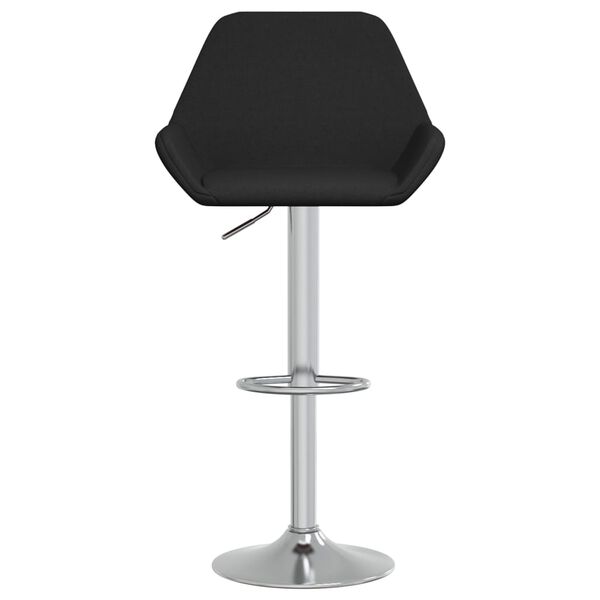vidaXL Barhocker 2 Stk. Schwarz Stoff
