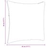 vidaXL Sofakissen 2 St&uuml;ck Rosa 45 x 45 cm Cordstoff