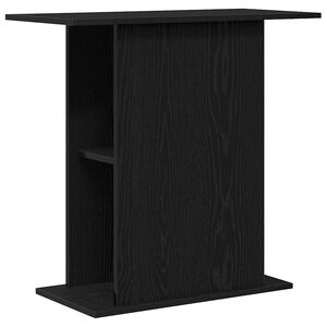 vidaXL Aquariumst&auml;nder Schwarze Eiche 75 x 36 x 72,5 cm Holzwerkstoff