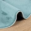 vidaXL Teppich OVIEDO Kurzflor Gr&uuml;n &Oslash; 120 cm