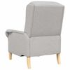 vidaXL Sessel Wolkengrau 76 x 94 x 102 cm Stoff