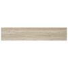 vidaXL Schweberegal Eichen-Optik 120x23,5x3,8 cm MDF