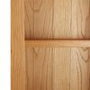 vidaXL B&uuml;cherregal 52x22,5x170 cm Eiche Massivholz