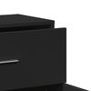 vidaXL Sideboards 2 Stk. Schwarz 60x31x70 cm Holzwerkstoff