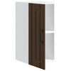 vidaXL K&uuml;chen-H&auml;ngeschrank Lucca Braun Eichen-Optik Holzwerkstoff
