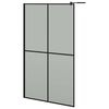 vidaXL Duschwand f&uuml;r Walk-in Dusche 118x190 cm Dunkles Sicherheitsglas